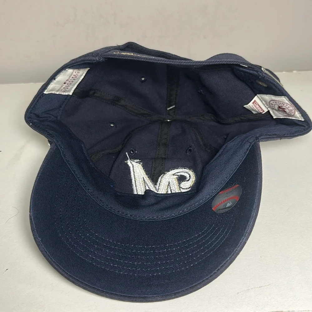 47 Brand Milwaukee Brewers sparkle Navy Cap with Gold Details